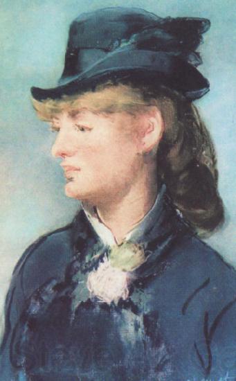 Edouard Manet Le Modele de la serveuse des Folies Bergeres France oil painting art